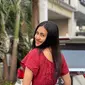 Selebgram Afifah Riyad yang hebohkan media sosial dengan menunjukkan wajah luka-luka akibat dugaan penganiayaan oleh mantan kekasih suaminya. (Instagram @afifahriyad)