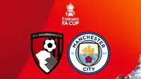 Piala FA - Bournemouth Vs Man City (Bola.com/Adreanus Titus)