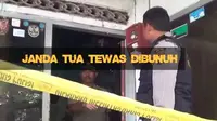 Seorang janda tua tewas di Tegal, Jawa Tengah. Pembunuhnya adalah seorang remaja yang kesal karena disiram pasir.