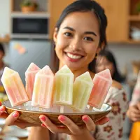resep es gabus simple ©Ilustrasi dibuat AI
