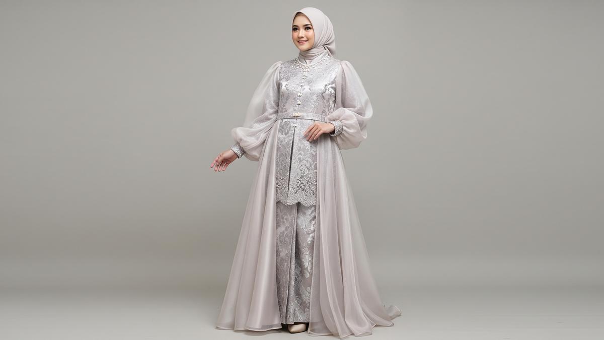 Mengapa Organza Cocok untuk Gamis Pesta Pernikahan? Ini 5 Model Rekomendasinya