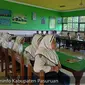 Suasana sekolah SMPN di Kabupaten Pasuruan. (Istimewa)