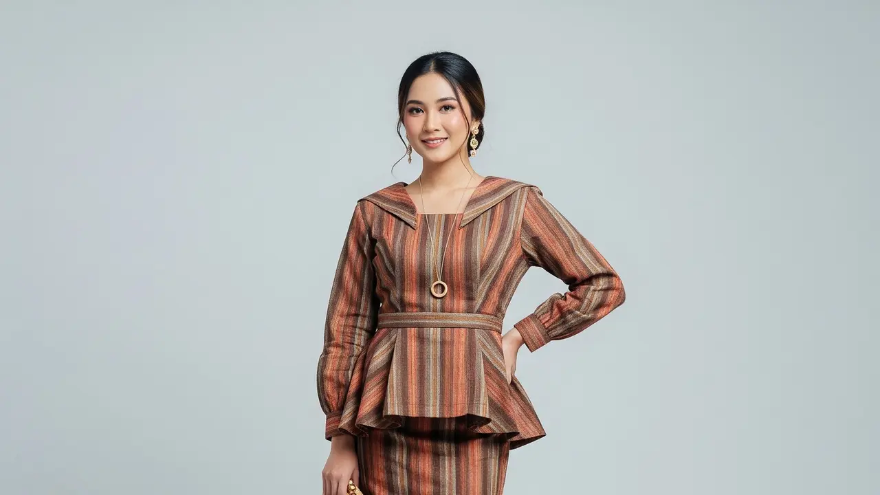 Model Baju Lurik Kutu Baru