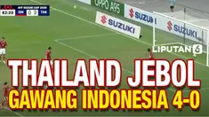 Pertandingan leg 1 laga final Piala AFF 2020 berakhir dengan kemenangan tim Thailand. Gawang timnas Indonesia kebobolan 4 kali. Bagaimana komentar sang pelatih Thailand?