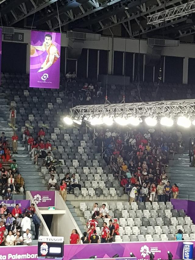 Bulutangkis Asian Games 2018, Istora Senayan