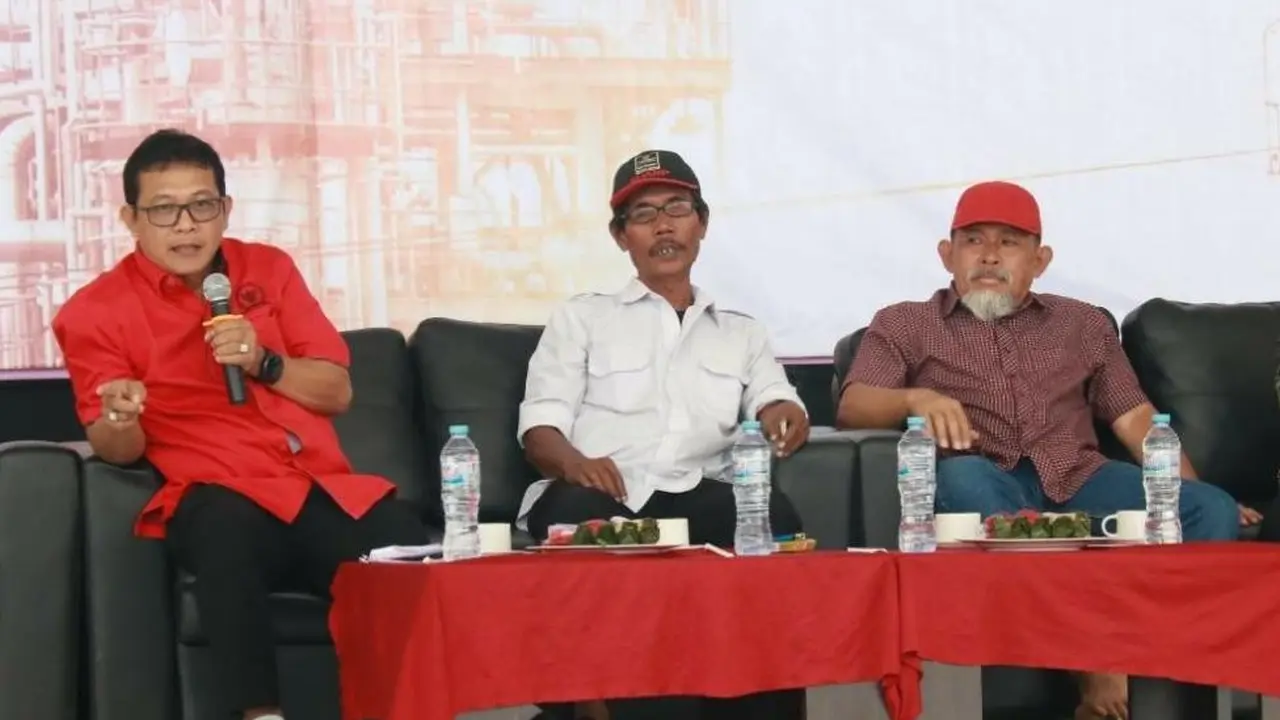 Anggota Komisi VI DPR RI Sonny T Danaparamaita menggelar sosialisasi peran Pertamina Hulu Energi (PHE) dalam menjaga ketahanan energi nasional