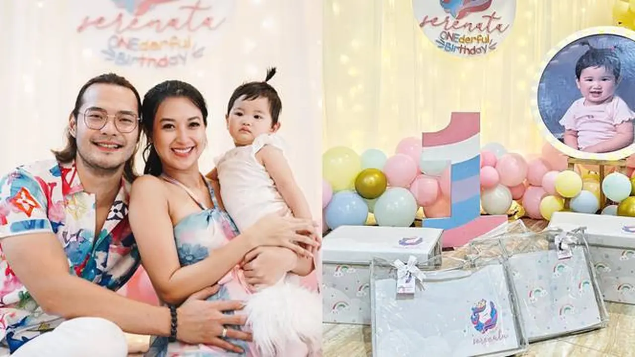Bertema Unicorn, Ini 7 Potret Pesta Ulang Tahun Anak Sylvia Fully yang Menggemaskan