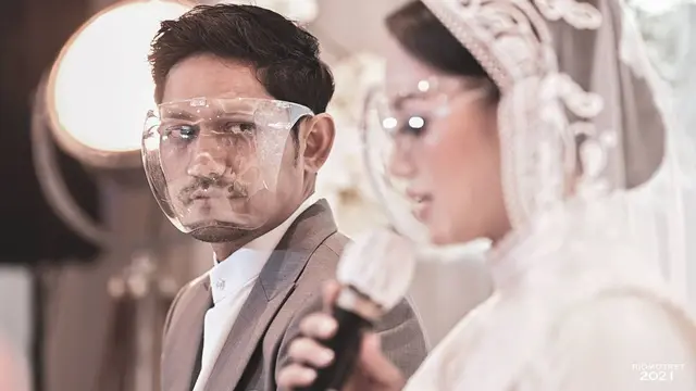 [Fimela] Pernikahan Ibnu Jamil dan Ririn Ekawati