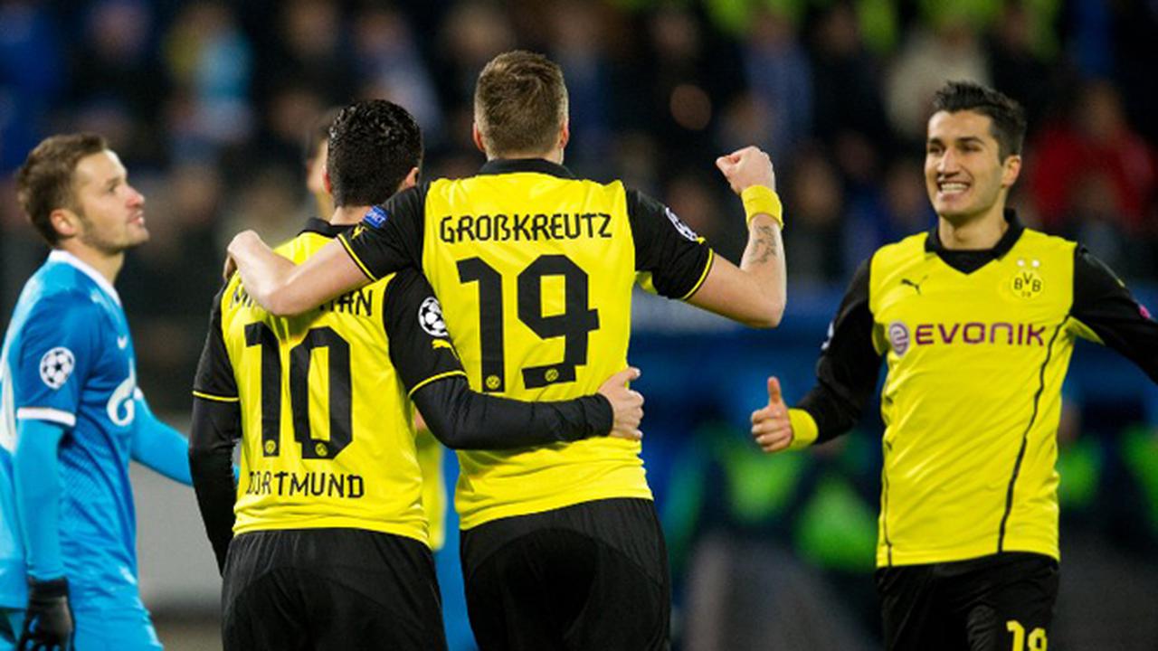 Selebrasi Pemain Borussia Dortmund