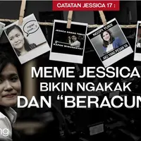Catatan Jessica 17: Meme Jessica Bikin Ngakak dan 'Beracun'. (Digital Imaging: Muhammad Iqbal Nurfajri/Bintang.com)