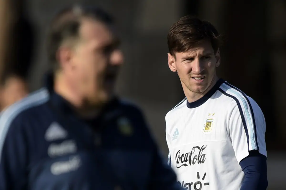 Lionel Messi (AFP PHOTO / JUAN MABROMATA )