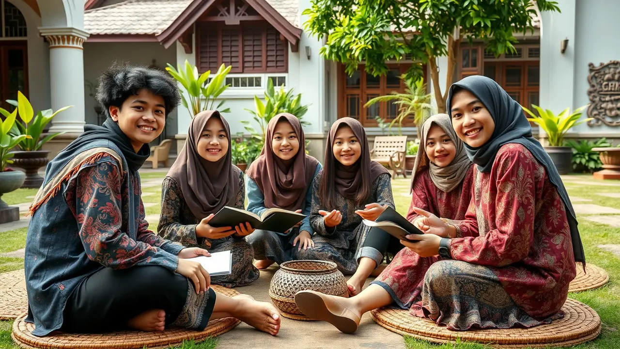 pantun berbalas lucu remaja