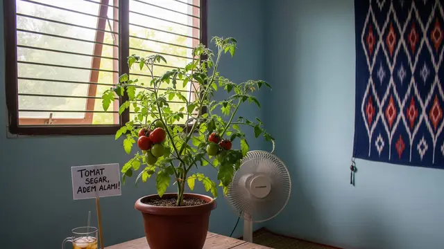tanaman buah dalam pot untuk kamar kos biar adem alami
