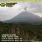 Gunung Semeru mengalami erupsi pada Selasa pagi (9/4/2024), pukul 06.17 WIB. (Liputan6.com/ Dok PVMBG)