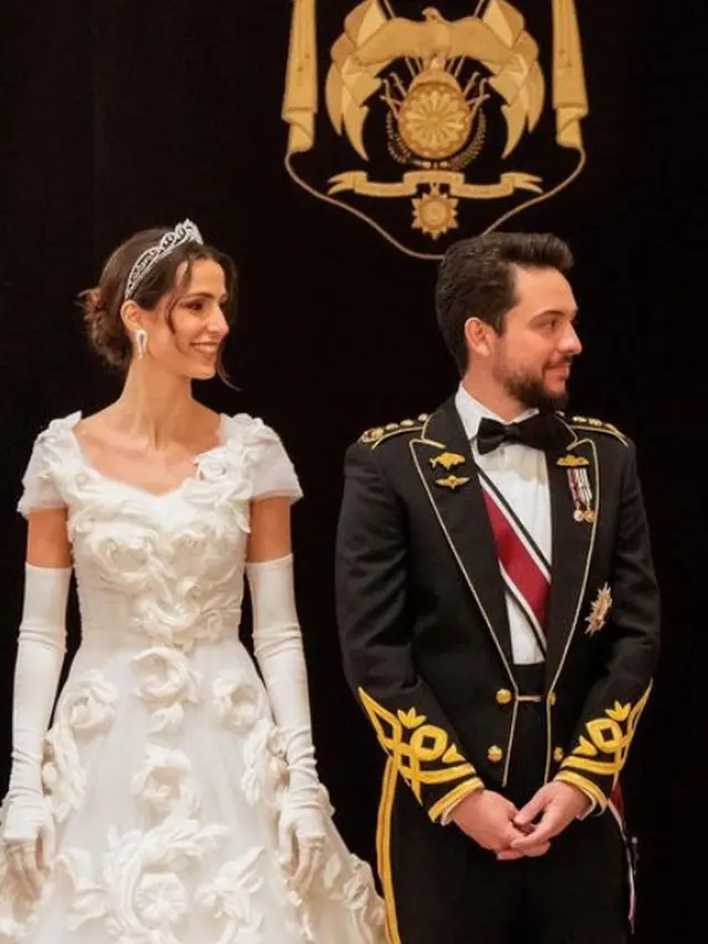 Putra Mahkota Hussein-Rajwa Alseif dari Yordania. [@queenrania]