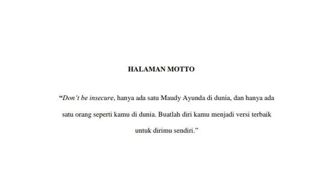 Akhirnya Lulus Kuliah, Ini 6 Motto Hidup dalam Skripsi yang Bikin Semangat