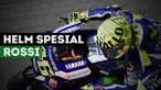 Berita video tentang helm spesial Valentino Rossi di Sirkuit Mugello yng unik dan memiliki makna.