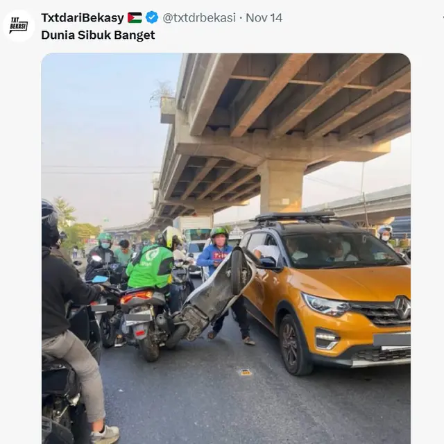6 Cuitan Netizen 'Dunia Sibuk Banget' Bikin Ngakak, Ada Saja Kejadian Lucu Tiap Hari