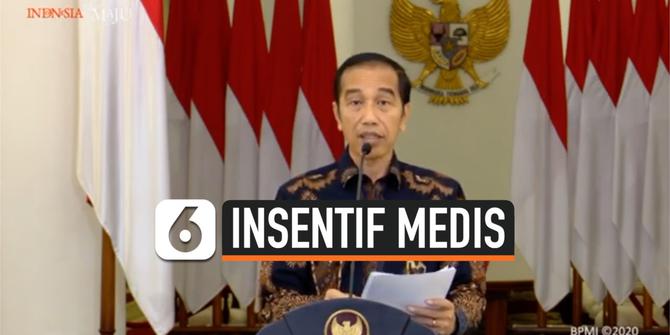 VIDEO:  Presiden Jokowi Beri Insentif Tim Medis Hadapi Wabah Virus Corona