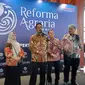 Direktur Jenderal Penataan Agraria Dalu Agung Darmawan usai Reforma Agraria Summit 2024, di Sanur, Bali, Jumat (14/6/2024) (Dok; Arief)
