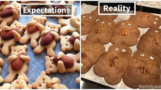 10 Ekspektasi vs Realita saat Buat Kue Ini Bikin Senyum Tipis