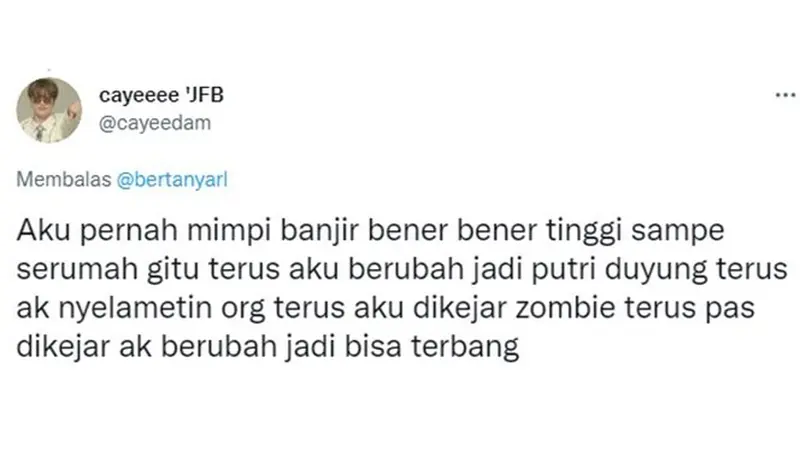 8 Pengalaman Mimpi yang Dialami Netizen Ini Kocak Banget, Enggak Masuk Akal