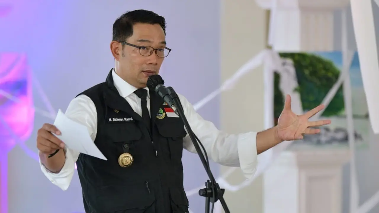 Gubernur Jawa Barat Ridwan Kamil