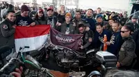 Dua motor kustom asli Indonesia terpilih menjadi nominasi untuk 10 motor terbaik pilihan dewan juri dan berkesempatan mendapatkan gelar The King of Motor Bike Expo 2018. (ist)