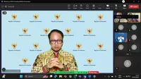 Deputi Kerja Sama Ekonomi dan Investasi Kemenko Perekonomian Edi Prio Pambudi. (Foto: tangkapan layar/Tira Santia)