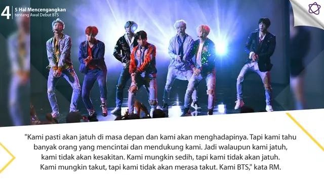 [Bintang] 5 Hal Mencengangkan tentang Awal Debut BTS