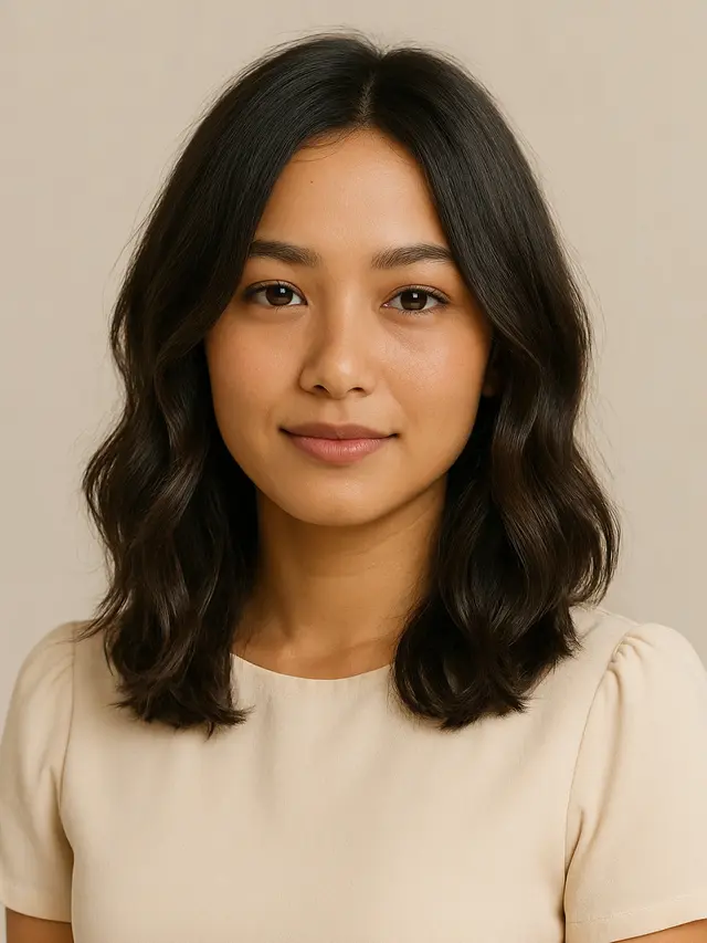 Model Rambut Sebahu 2025 untuk Wajah Oval Indonesia