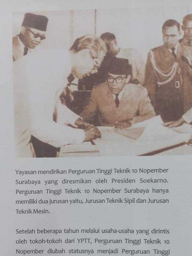 Sejarah Its Bukan Institut Teknologi Surabaya Surabaya Liputan6 Com