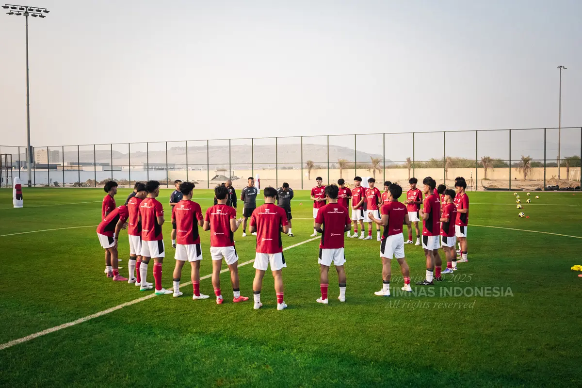 Timnas Indonesia U-17 menjalani pemusatan latihan di Uni Emirat Arab