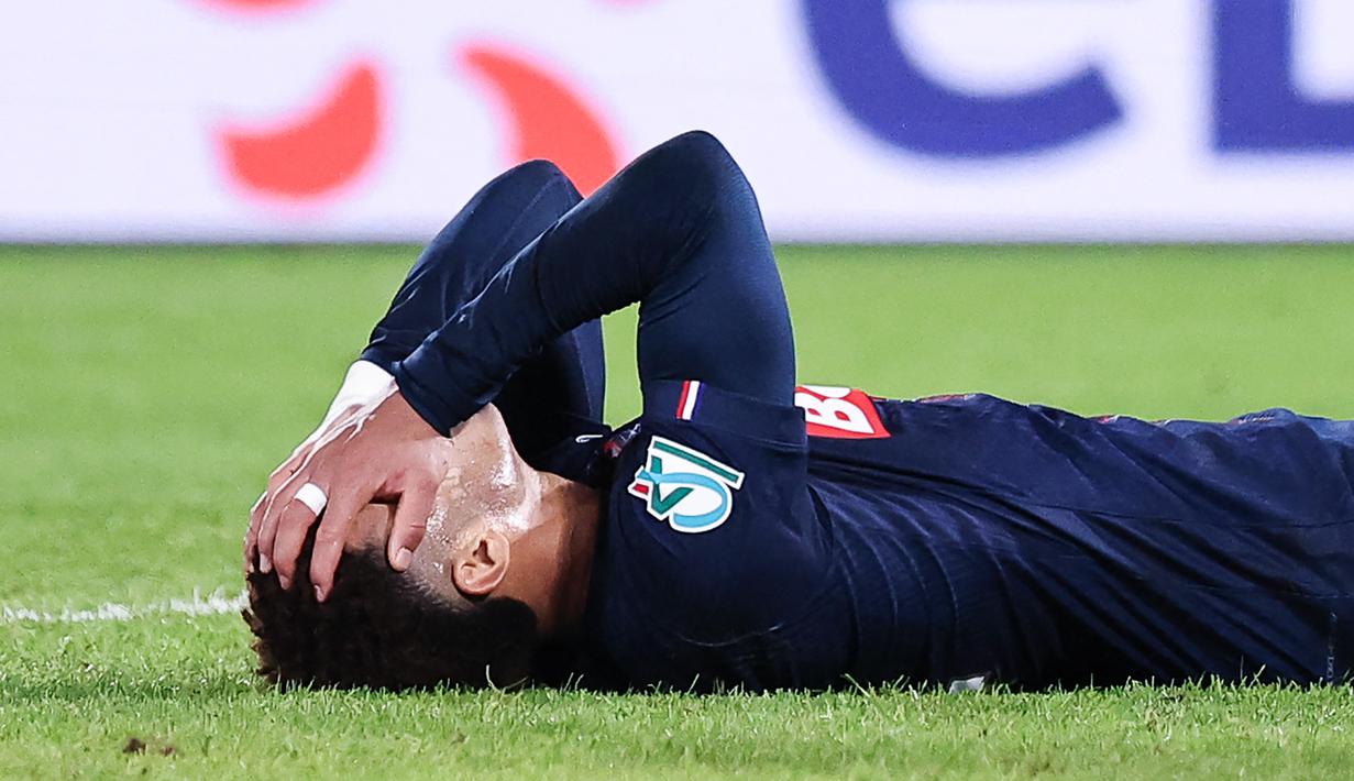 Bermain di Parc des Princes, PSG kalah tipis 0-1, Selasa (13/1/2026) dini hari WIB. (AFP/Anne-Christine Poujoulat)