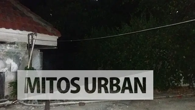 MITOS URBAN: Penampakan Pocong Tertangkap Kamera di Rumah Mewah Tebet