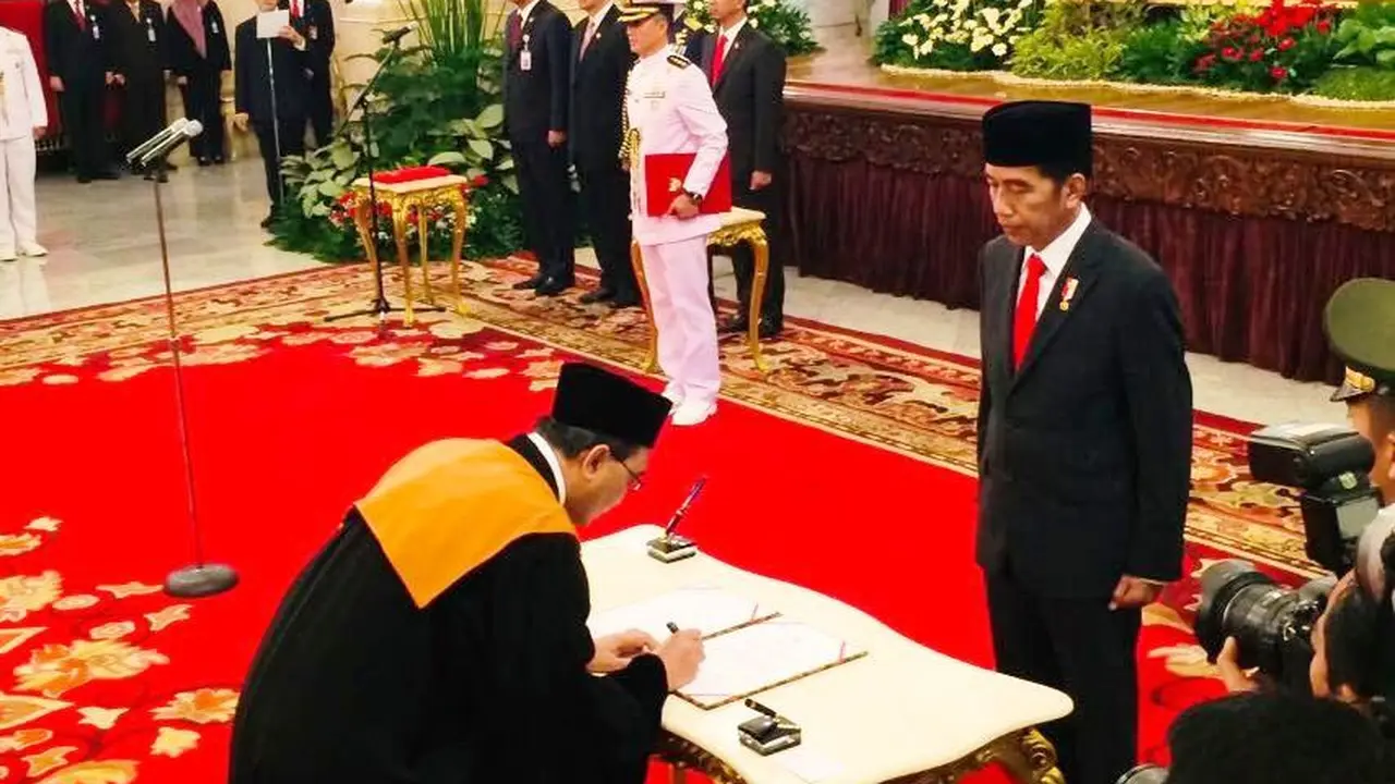 Jokowi lantik Wakil Ketua Mahkamah Agung