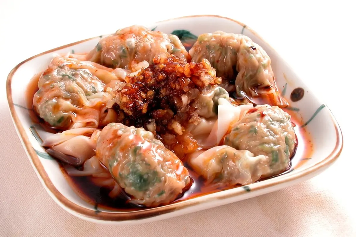 pangsit chili oil