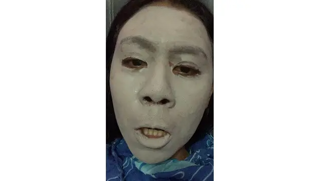 6 Potret Orang Pakai Masker Ini Hasilnya Bikin Kaget