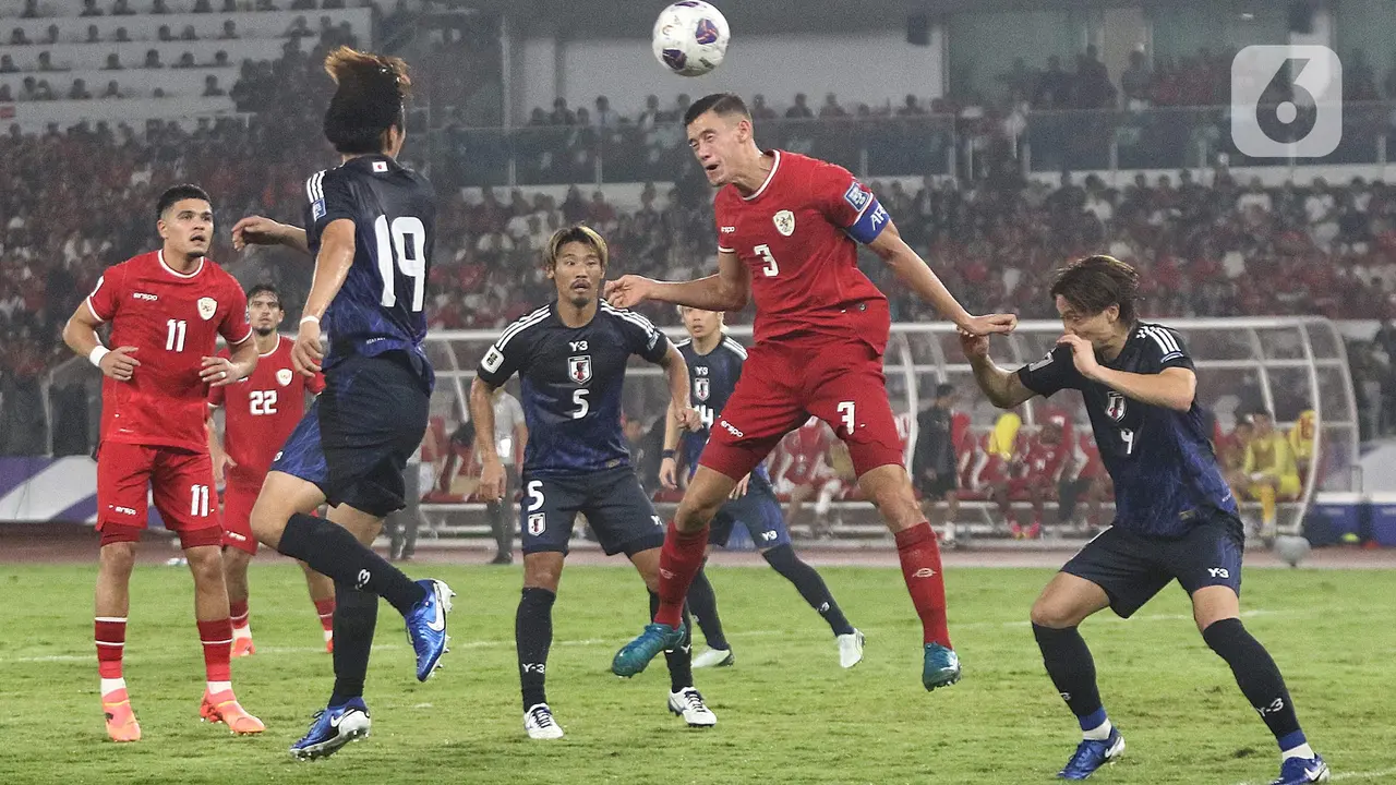 Kalah dari Jepang, Timnas Indonesia Huni Dasar Klasemen