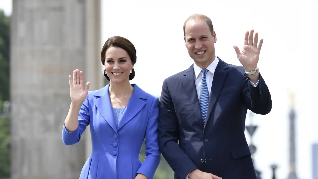 Gaya Kompak Keluarga Pangeran William dan Kate Middleton di Jerman