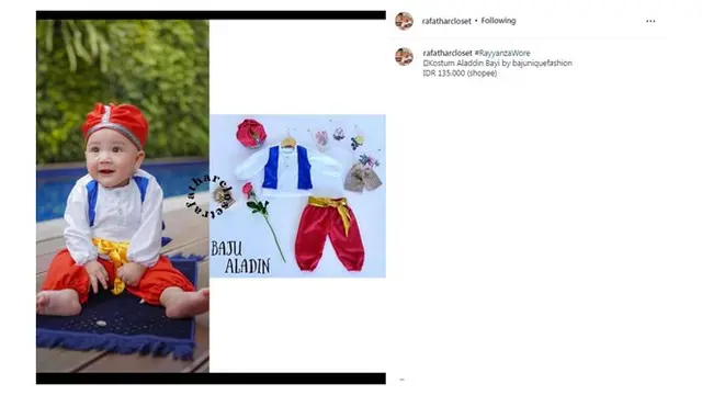 8 Koleksi Kostum Cosplay Milik Rayyanza Anak Raffi Ahmad, Harganya Jadi Sorotan