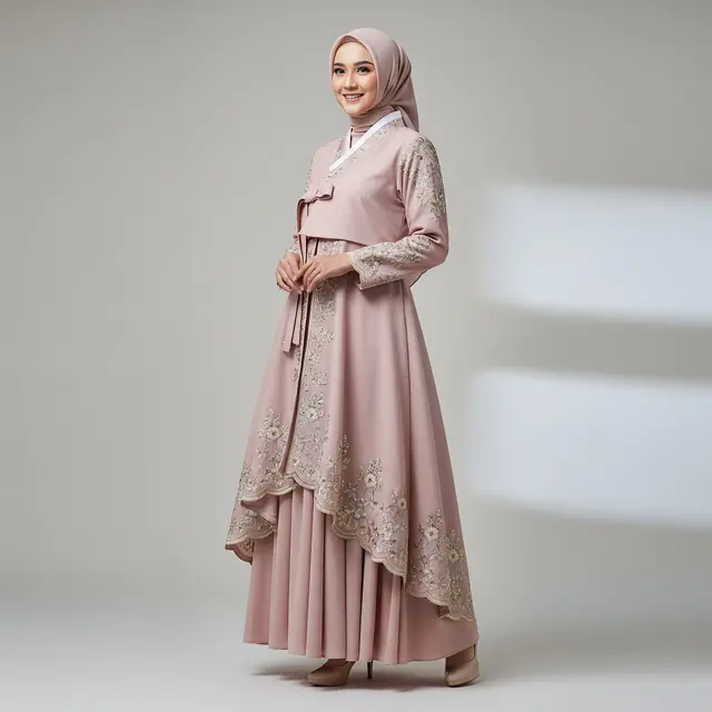 Model Gamis Hanbok Terbaru untuk Lebaran 2026