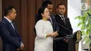Puan menyebut, nama Jenderal TNI Agus Subiyanto yang diusulkan oleh Jokowi sebagai pengganti Jenderal Yudo. (Liputan6.com/Faizal Fanani)