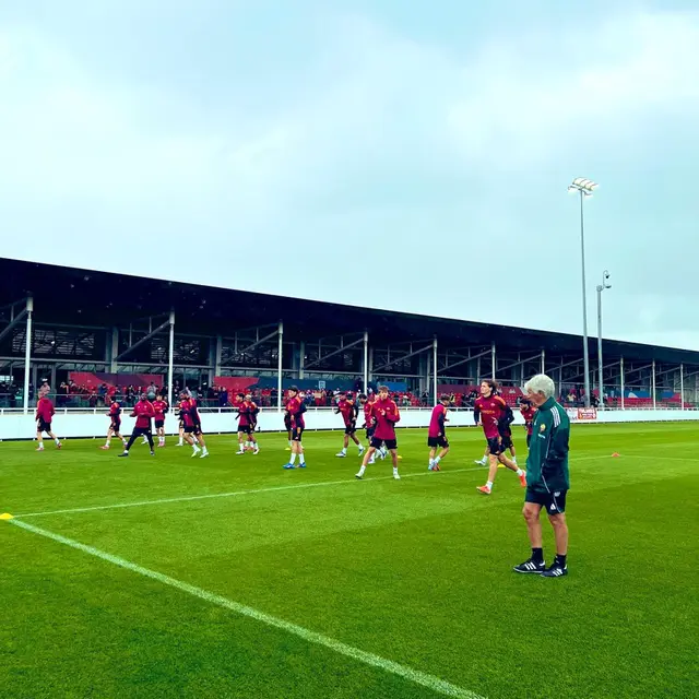 Latihan Skuad AS Roma