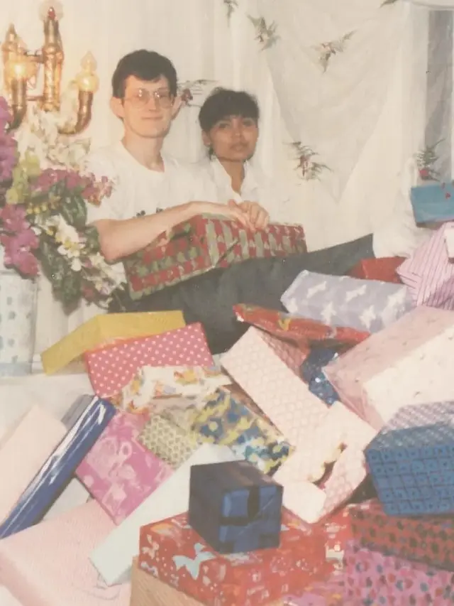 Potret Patrice Bouttier dan mendiang Siti Purwanti (Sumber:Instagram/sitipurwanti15)