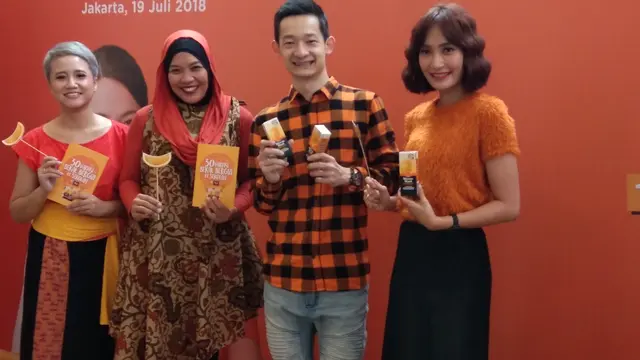 Inta Heruwanto membuat bisnis katering bekal makanan anak (Liputan6.com/Giovani Dio Prasasti)