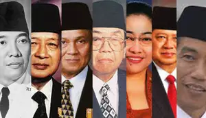 Ini adalah 7 gaya pelantikan menteri di Indonesia dari Presiden pertama hingga ketujuh: 