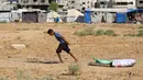 Juru bicara UNICEF di Palestina, Kazim Abu Khalaf mengatakan bahwa runtuhnya sistem perawatan kesehatan menimbulkan ancaman serius bagi kehidupan anak-anak di Jalur Gaza. (Eyad BABA/AFP)