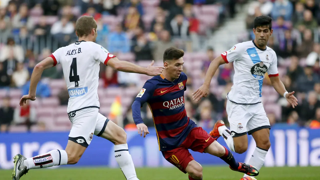 Barcelona Vs Deportivo La Coruna (Liputan6)