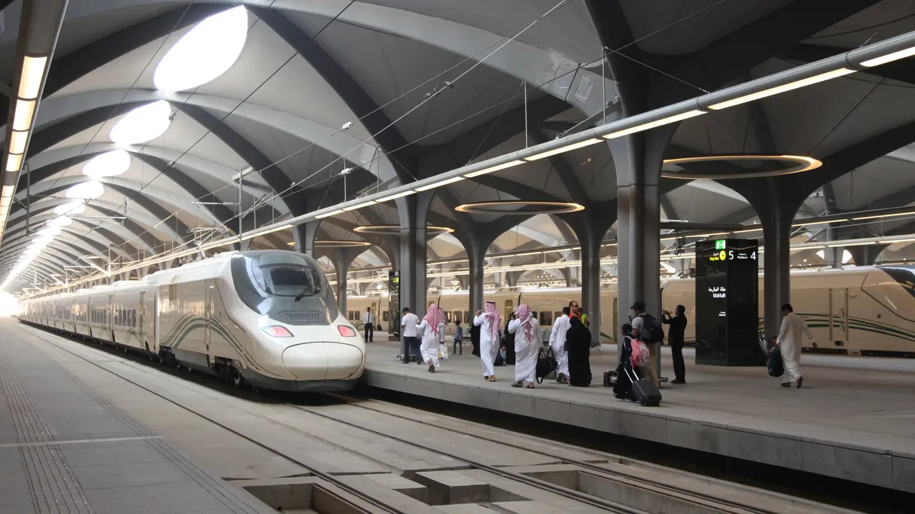 Kereta Cepat MAkkah-Madinah Resmi Beroperasi